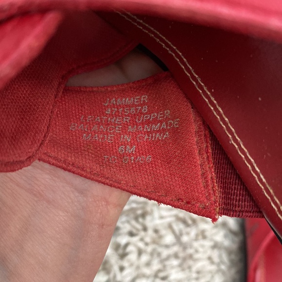 Liz Claiborne Sandals Flex red leather slip on casual beach summer comfort comfy - Picture 11 of 11